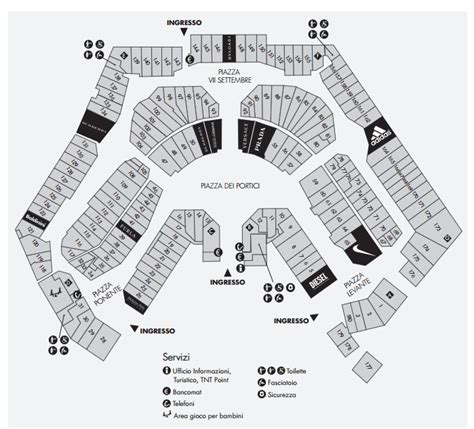 serravalle outlet map.